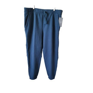 VRST Men's Washed Terry Jogger Jeweled Teal Size X Large